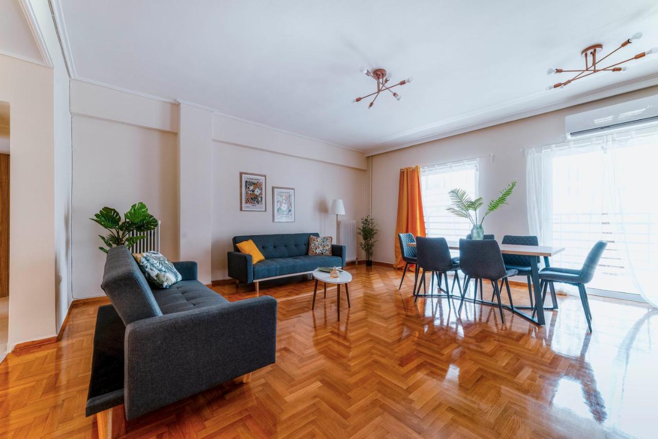 Elegant 2 Ba Close To Metro Station Athene Buitenkant foto